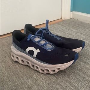 On Running Cloudmonster Midnight Blue Shoes
